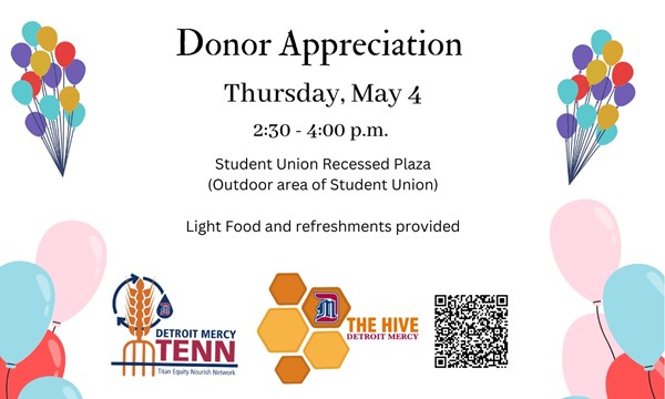 Donor Appreciation - Thu, May. 04