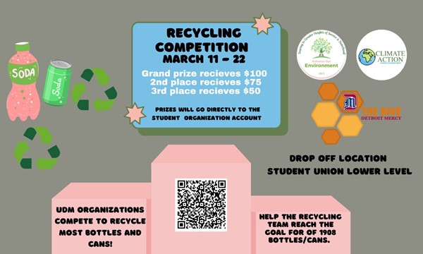 Recycling Competiton - Mon, Mar. 11