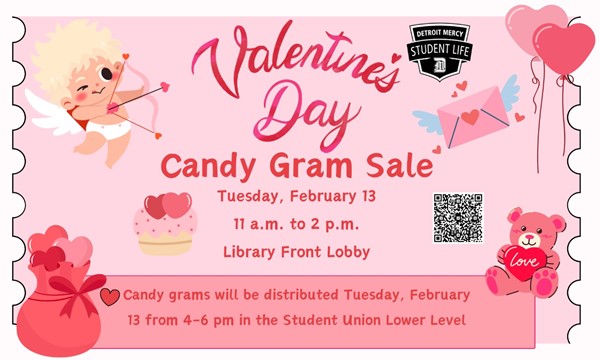 Valentine's Day Candy Gram Sale - Tue, Feb. 13