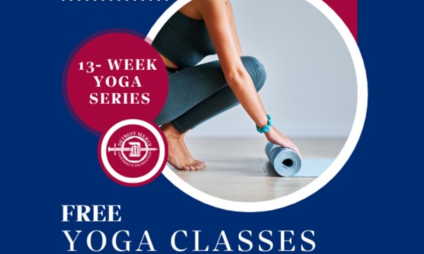 从9月开始每周二和周四下午6-7点免费瑜伽课. 9月12日-周二. 12