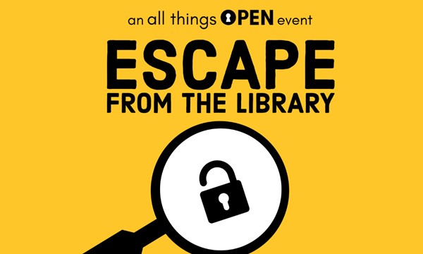 斯特吉斯图书馆的密室逃生:万物开放周活动