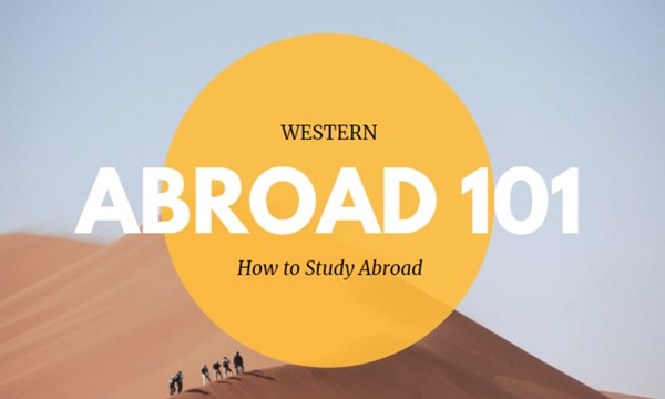 Western Abroad 101 Information Session