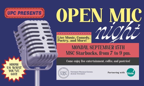 UPC Presents: Open  Mic Night