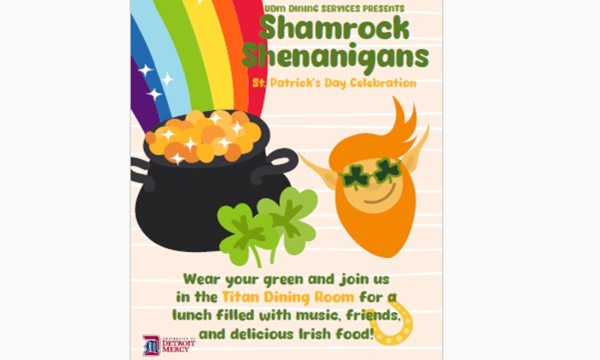 Shamrock Shenanigans - Mon, Mar. 17