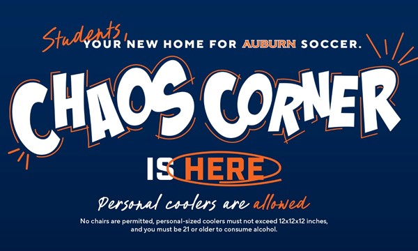 ISO x Auburn Soccer Tailgate (Chaos Corner) 