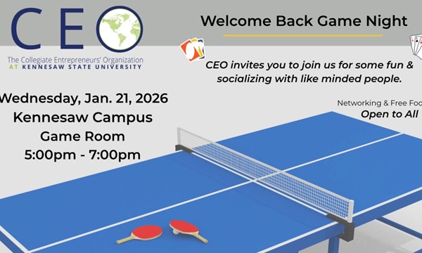CEO Welcome Back Game Night-Kennesaw Game Room