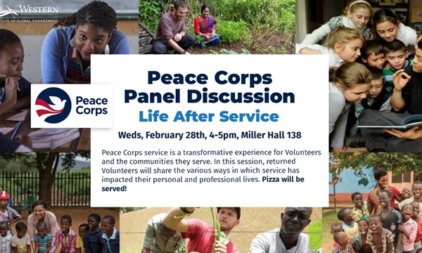 Peace Corps Panel Discussion: Life After Service