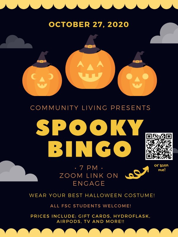 Spooky Bingo Engage Fsc