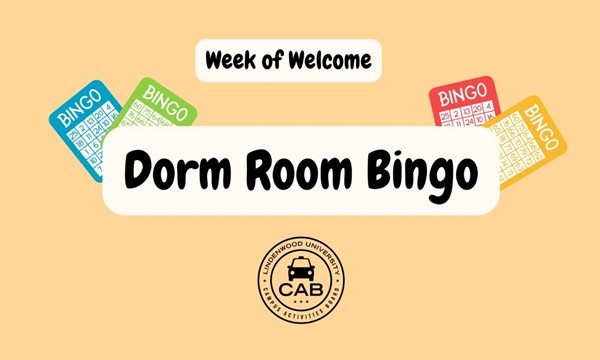 Dorm Room Bingo with CAB