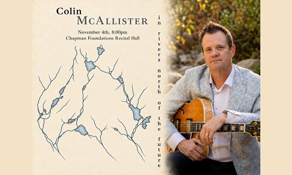 Colin McAllister - "In Rivers North of the Future" Album Release Concert at Ent Center for the Arts - concerts event in Colorado Springs on November 4, 2026