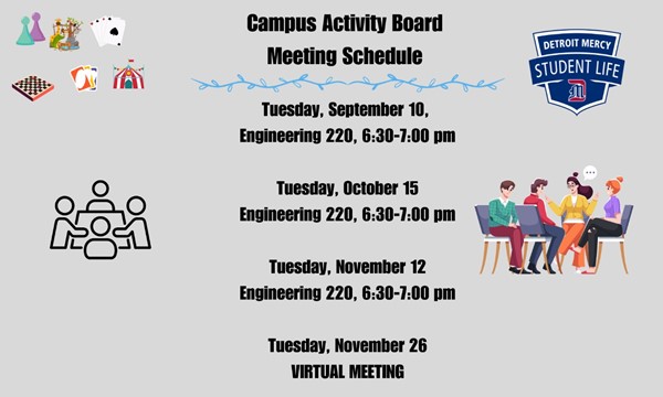 Campus Activity Board Meetings - Tue, Nov. 26