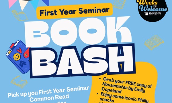 FYS Book Bash - Common Read Pick Up Mandatory for FY students Enrolled in First Year Seminar