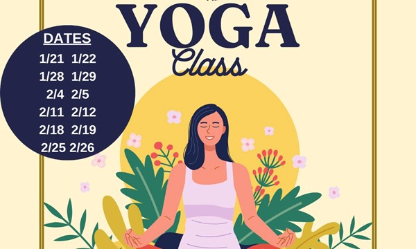 Yoga - Wed, Jan. 22