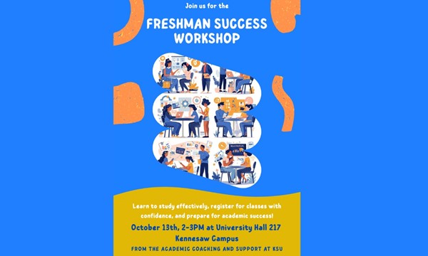 Freshmen Success Workhop
