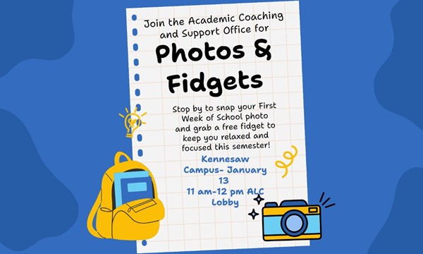 First Week Photos and Fidgets