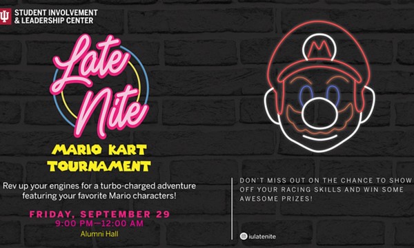 Rev your engines and race to Victory for our Mario Kart Tournament