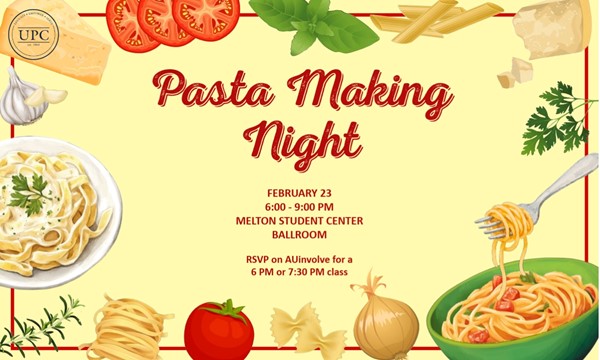 UPC and Pastabari Restaurant Present: Pasta Making Night