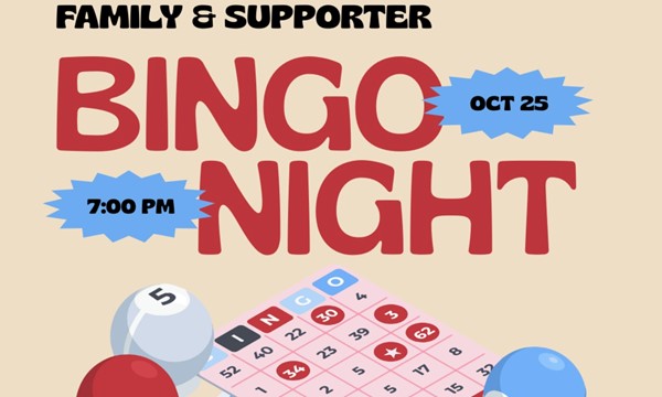 Family & Supporter Bingo Night
