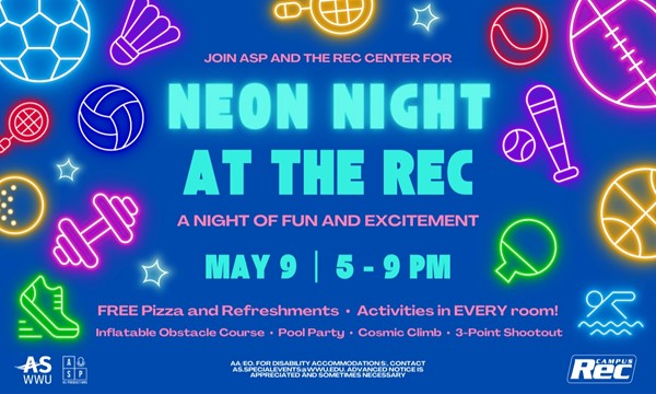 Neon Night at the Rec!