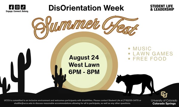 DisOrientation Week 2026: Summer Fest