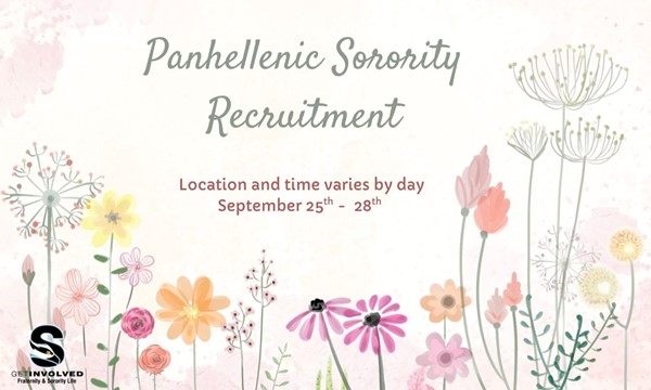 Panhellenic Formal Recruitment