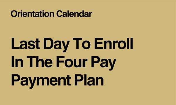 Last Day to Enroll in the Four Pay Payment Plan — Colorado Springs event