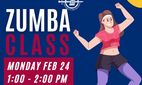 Zumba Class - Mon, Feb. 24