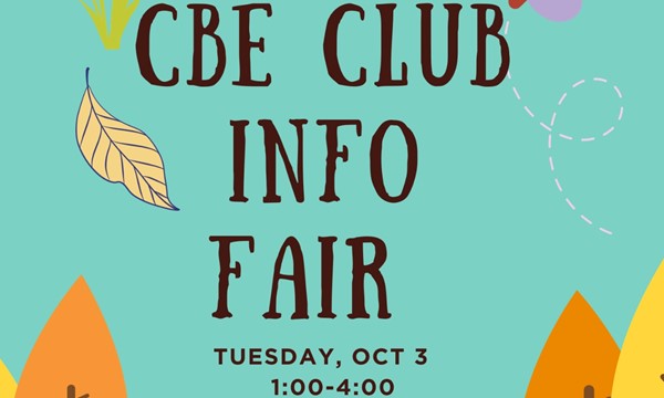CBE Club Info Fair