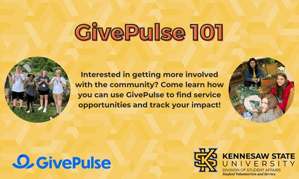 GivePulse 101 - Kennesaw Campus