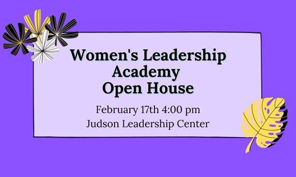 Women's Leadership Academy Open House event image