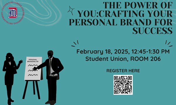 The Power of YOU: Crafting Your Personal Brand for Success - Tue, Feb. 18