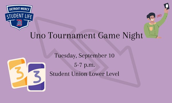 Uno Tournament Game Night - Tue, Sep. 10