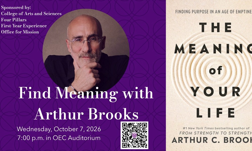 Arthur Brooks: Find Meaning — University of St. Thomas