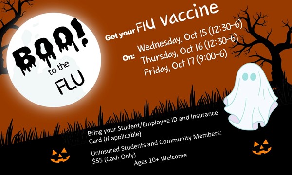 Flu Shot Boo -