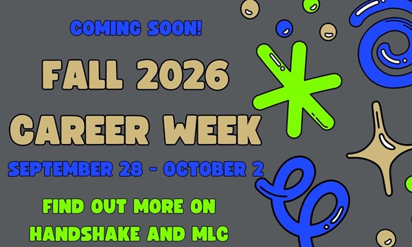 Fall '26 Career Week