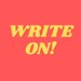 Write On! Writing Club Profile Picture