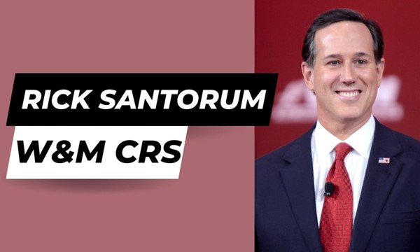 Defending the Constitution and Traditions that Founded America with former U.S. Senator Rick Santorum