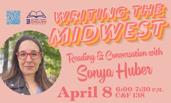 Writing the Midwest: Reading and Conversation with Sonya Huber - Tue, Apr. 08