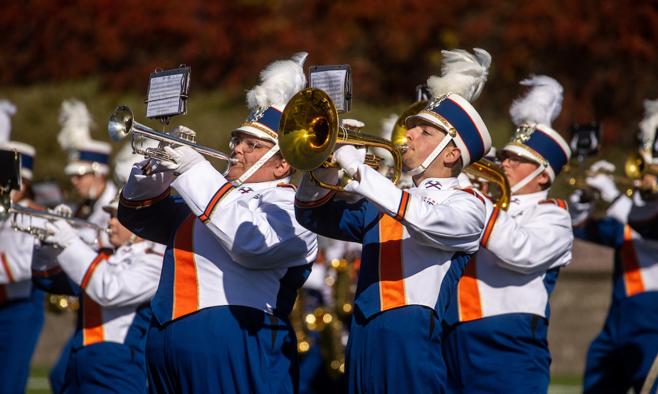Marching Pioneers Halftime Show at Pioneer Football starting at Oct. 14, 2023 at 1:00 pm