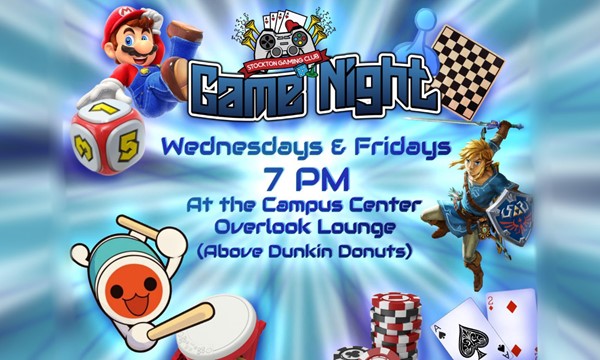 Gaming Club Weekly Game Nights!