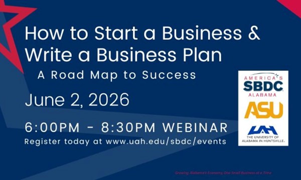 learn About Starting a Business and Writing a Business Plan in Alabama