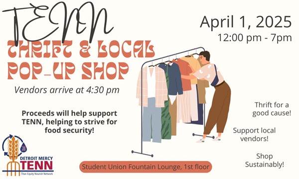 Thrift & Local Pop-Up Shop - Tue, Apr. 01