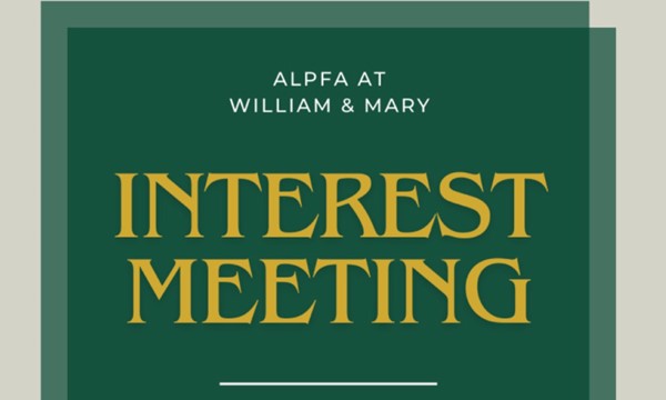 Interest Meeting