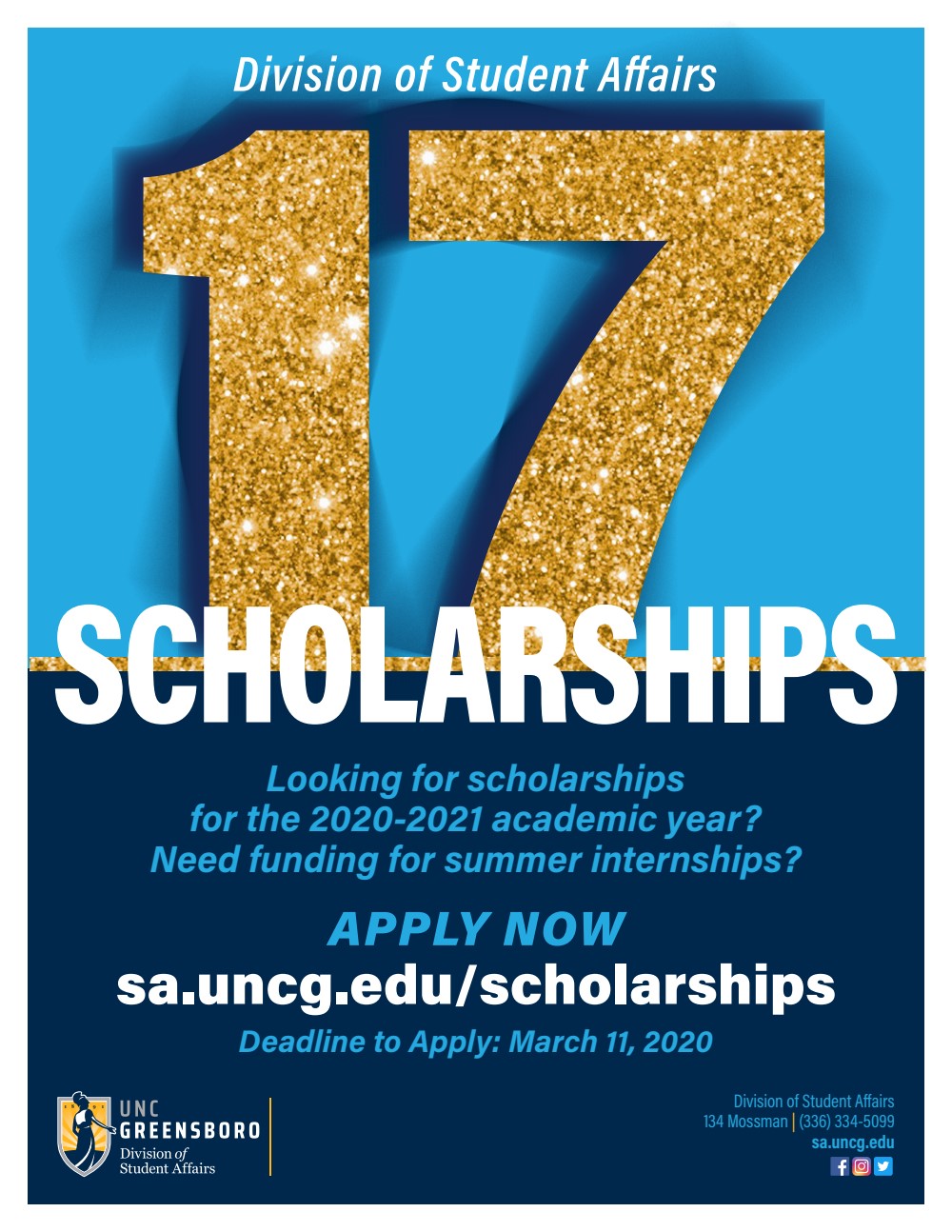 Uncg Summer 2022 Calendar Division Of Student Affairs Scholarships (2020-2021) - Spartanconnect Uncg