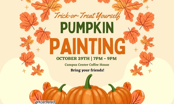 Trick-or-Treat Yourself: Pumpkin Painting Night