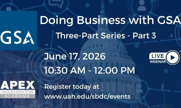learn About An in-depth look at the GSA Schedules Program (June 17)