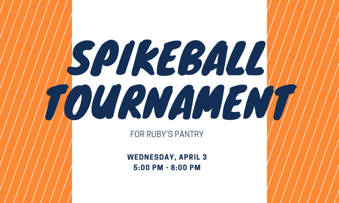 Ruby's Pantry Spikeball Tournament and Volunteer Day