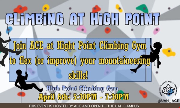 learn About SPRING FLING: Climbing at High Point