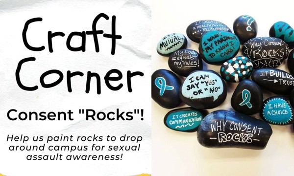 Craft Corner: Consent "Rocks"!