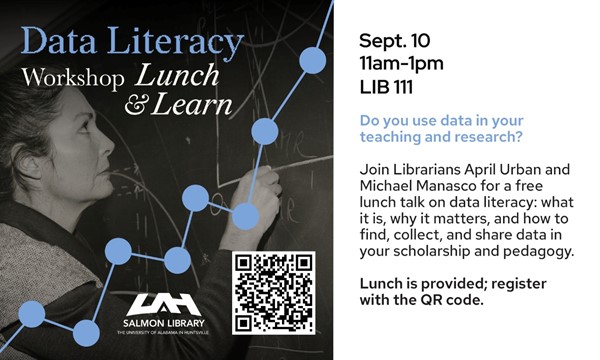 learn About Data Literacy Workshop Lunch and Learn
